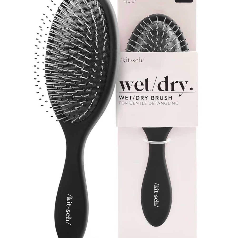 Kitsch Black Detangling Hair Brush